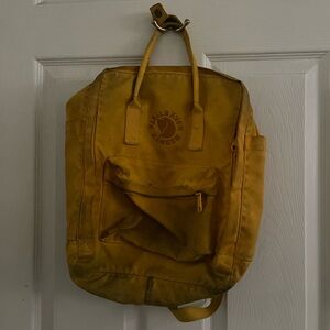 Fjällräven Kanken Yellow Backback